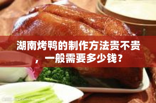 湖南烤鸭的制作方法贵不贵，一般需要多少钱？