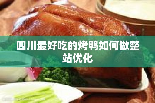 四川最好吃的烤鸭如何做整站优化