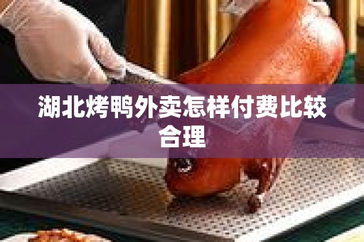 湖北烤鸭外卖怎样付费比较合理