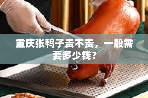 重庆张鸭子贵不贵，一般需要多少钱？