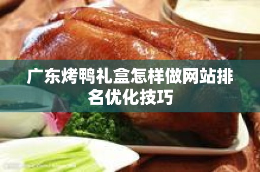广东烤鸭礼盒怎样做网站排名优化技巧