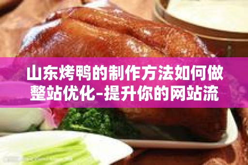 山东烤鸭的制作方法如何做整站优化–提升你的网站流量与曝光