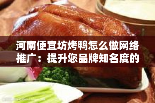 河南便宜坊烤鸭怎么做网络推广：提升您品牌知名度的全新视角