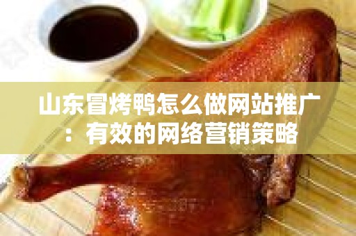 山东冒烤鸭怎么做网站推广：有效的网络营销策略