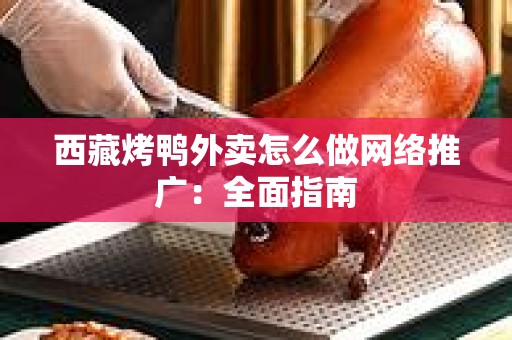 西藏烤鸭外卖怎么做网络推广：全面指南