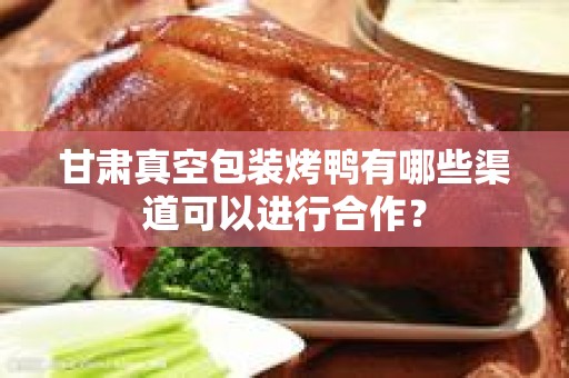 甘肃真空包装烤鸭有哪些渠道可以进行合作？