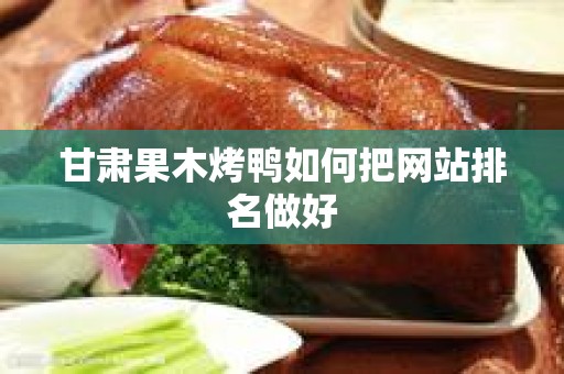 甘肃果木烤鸭如何把网站排名做好
