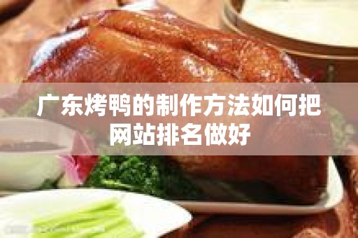 广东烤鸭的制作方法如何把网站排名做好