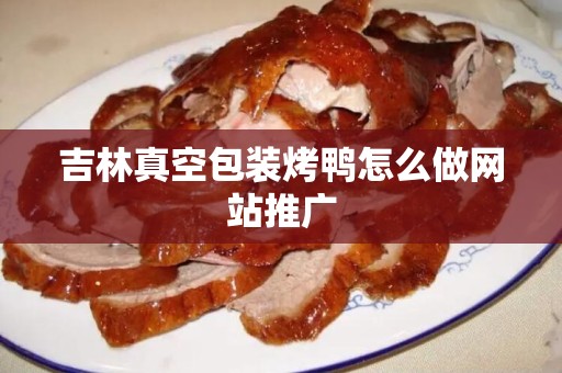 吉林真空包装烤鸭怎么做网站推广