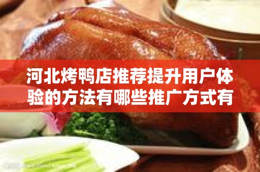 河北烤鸭店推荐提升用户体验的方法有哪些推广方式有哪些