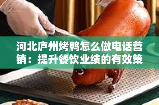河北庐州烤鸭怎么做电话营销：提升餐饮业绩的有效策略