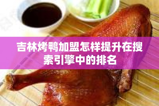 吉林烤鸭加盟怎样提升在搜索引擎中的排名