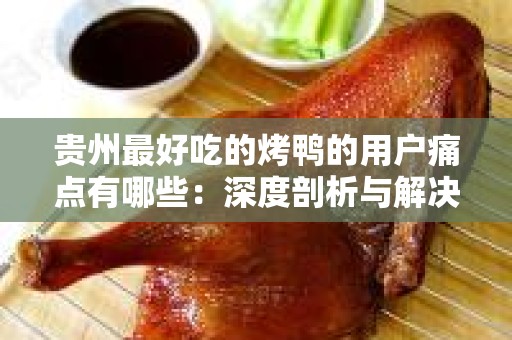 贵州最好吃的烤鸭的用户痛点有哪些：深度剖析与解决方案