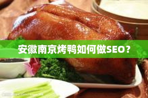 安徽南京烤鸭如何做SEO？