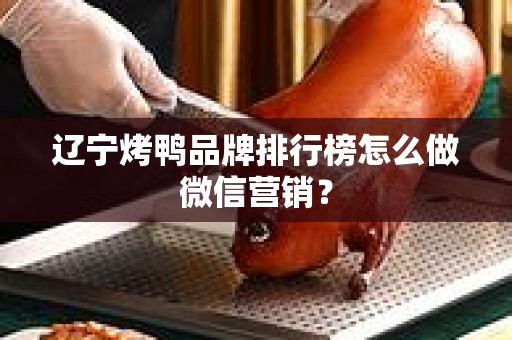 辽宁烤鸭品牌排行榜怎么做微信营销？