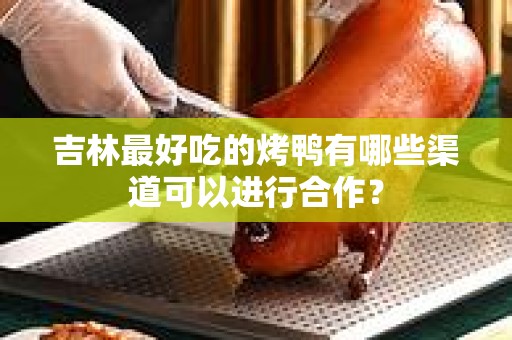吉林最好吃的烤鸭有哪些渠道可以进行合作？