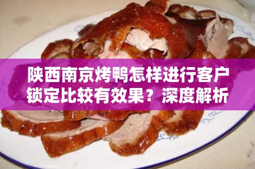 陕西南京烤鸭怎样进行客户锁定比较有效果？深度解析与策略