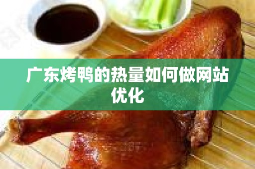 广东烤鸭的热量如何做网站优化