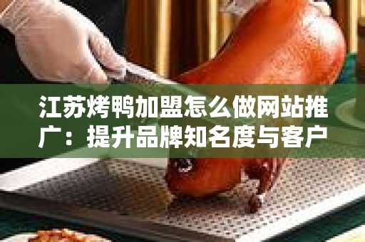 江苏烤鸭加盟怎么做网站推广：提升品牌知名度与客户流量的有效策略