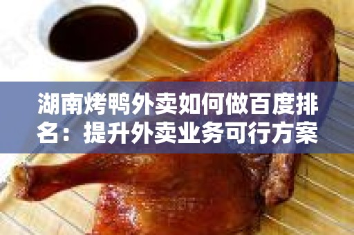 湖南烤鸭外卖如何做百度排名：提升外卖业务可行方案与策略