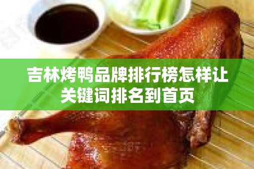 吉林烤鸭品牌排行榜怎样让关键词排名到首页