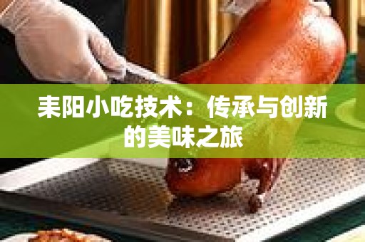 耒阳小吃技术：传承与创新的美味之旅