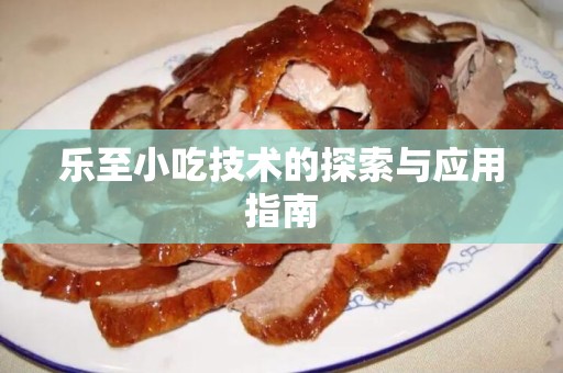 乐至小吃技术的探索与应用指南