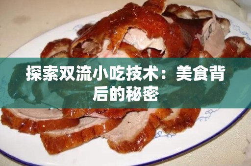 探索双流小吃技术：美食背后的秘密