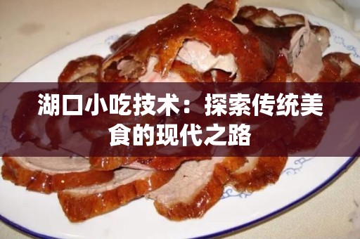 湖口小吃技术：探索传统美食的现代之路