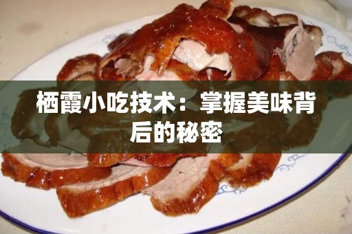 栖霞小吃技术：掌握美味背后的秘密