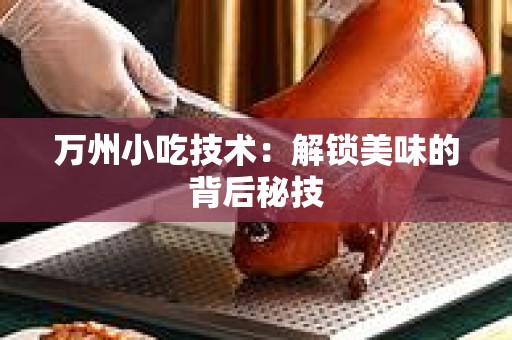 万州小吃技术：解锁美味的背后秘技