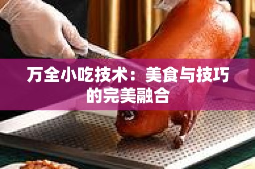 万全小吃技术：美食与技巧的完美融合